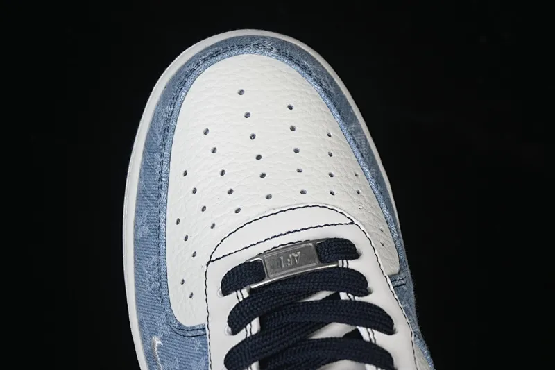 All Categories Nk Air Force 1 Air Force Series Nk Air Force 1 Low Air Force Low Nike Air Force 1'07 Low LV Joint Spliced ​​Denim Air Force One Low Casual Sneakers SC0601-556